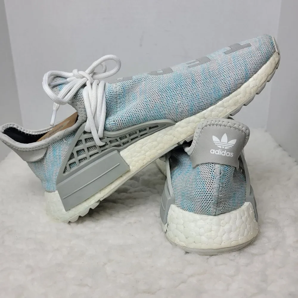 adidas NMD Human Race Trail x Pharrell x BBC Men's Sneaker Size 10 Cotton Candy